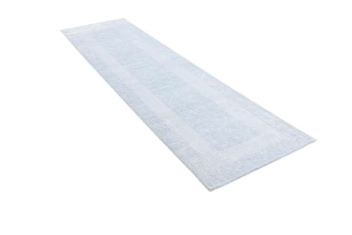 2' 7 x 9' 7 Hand Knotted Darya Wool Runner Rug