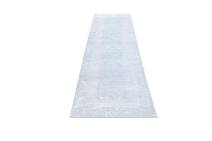 2' 7 x 9' 7 Hand Knotted Darya Wool Runner Rug