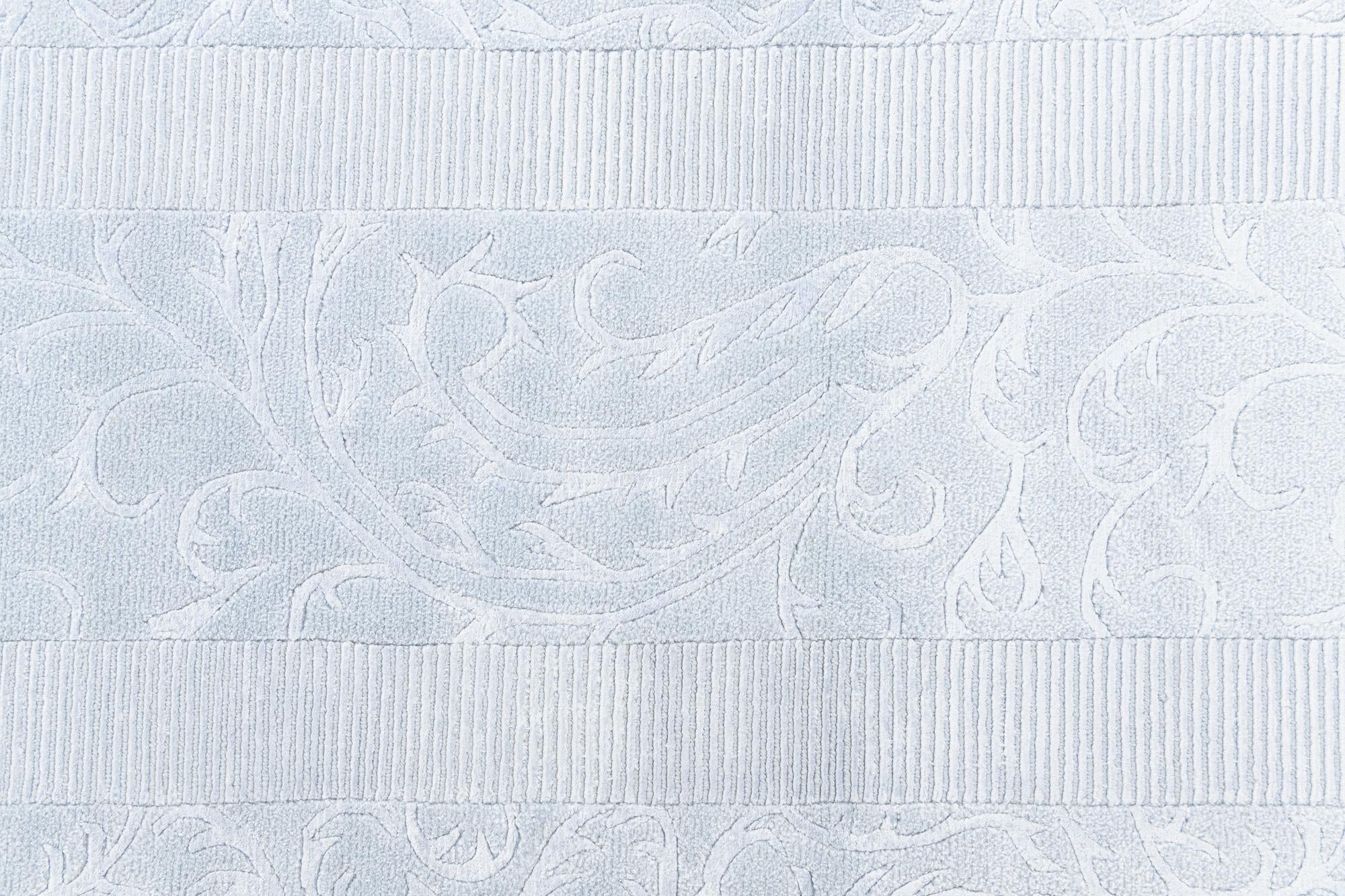 2' 7 x 9' 7 Hand Knotted Darya Wool Runner Rug