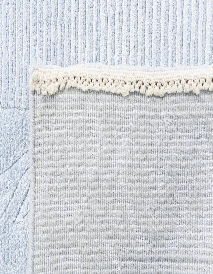 Detail image of 2' 7 x 9' 7  Hand Knotted Darya Wool Runner Rug