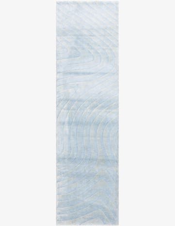 2' 7 x 9' 10 Hand Knotted Darya Wool Runner Rug