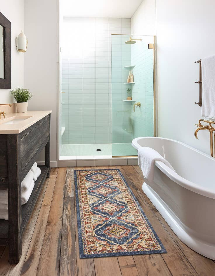 Detail image of 2' 7 x 10' Eden Runner Rug