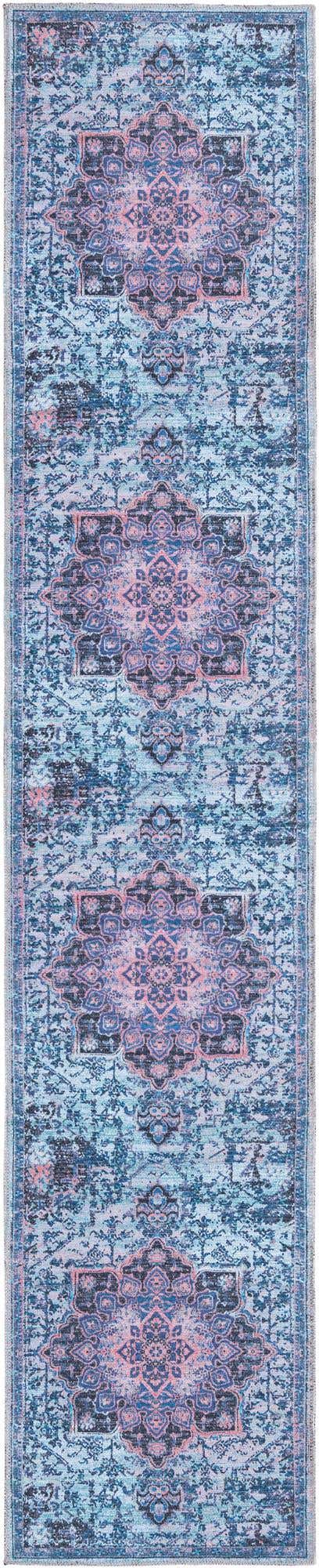 2' x 9' 10 Washable Francesca Runner Rug