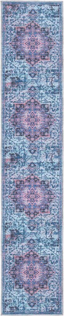 2' x 9' 10 Washable Francesca Runner Rug
