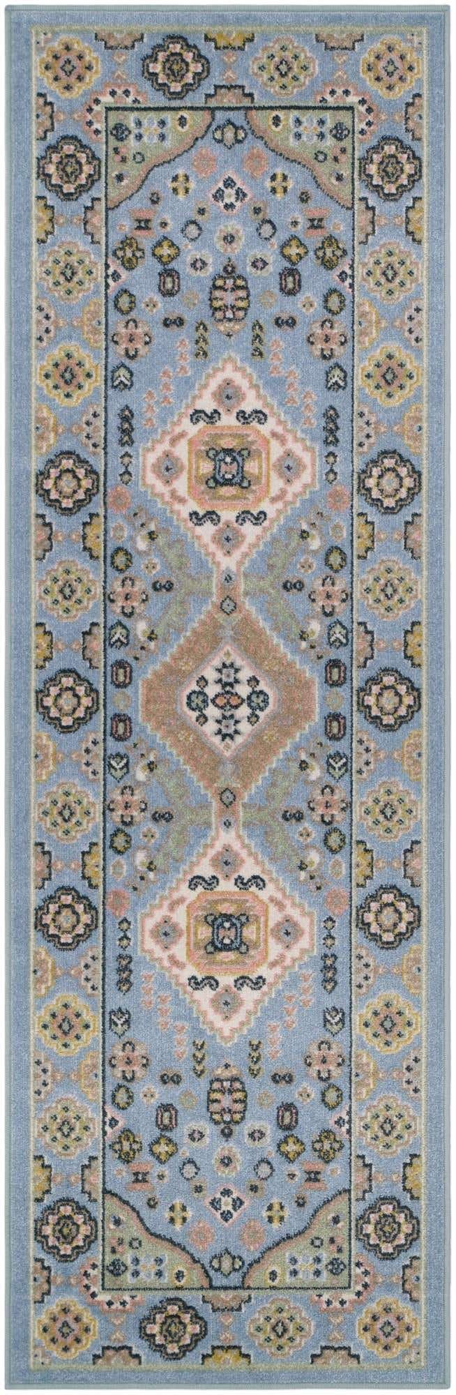 2' x 6' Kamala Washable Runner Rug