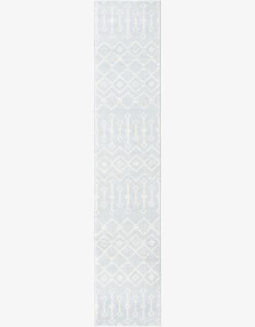 2' x 9' 10 Kasbah Trellis Runner Rug