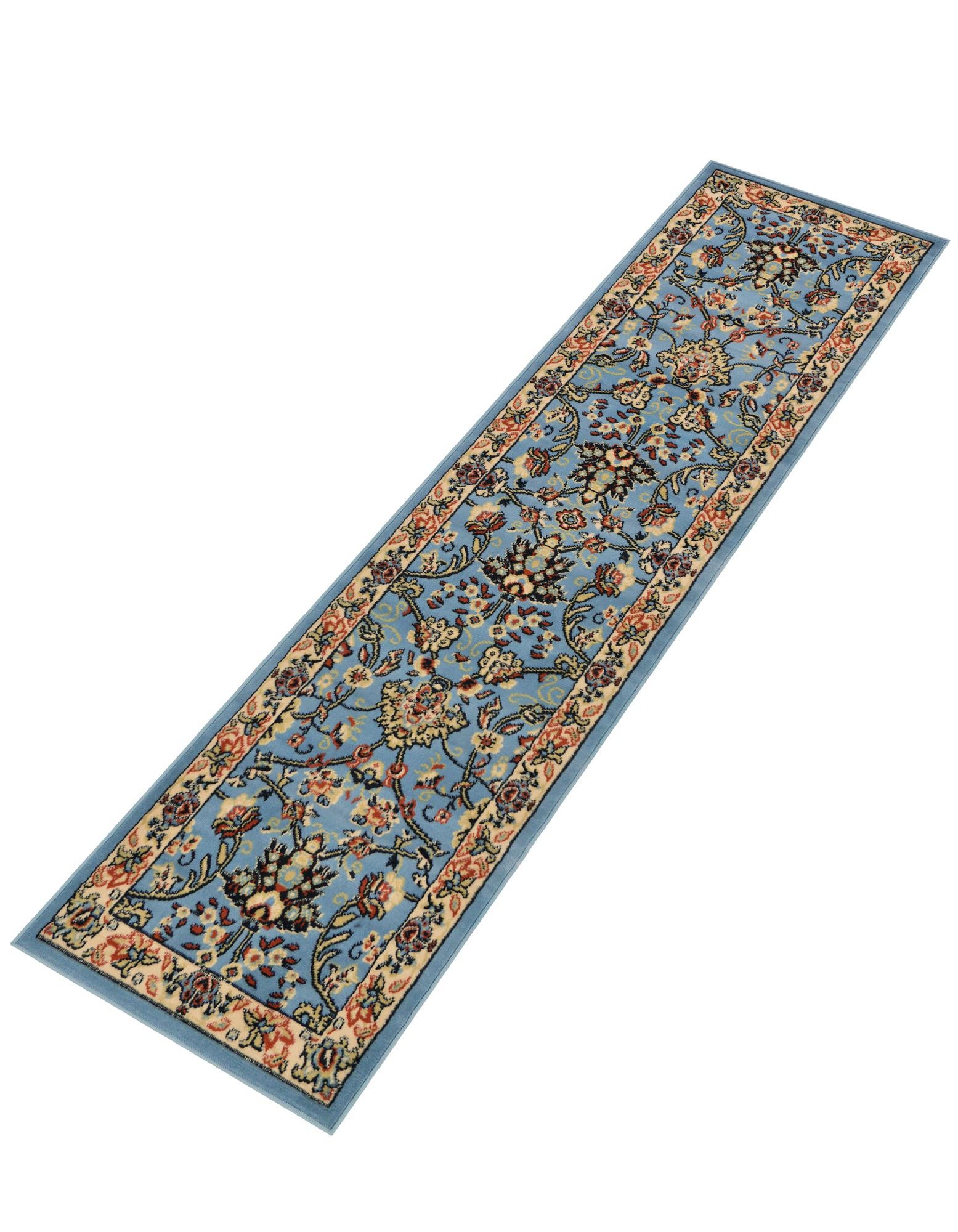 2' x 8' 2 Kashan Design Runner Rug
