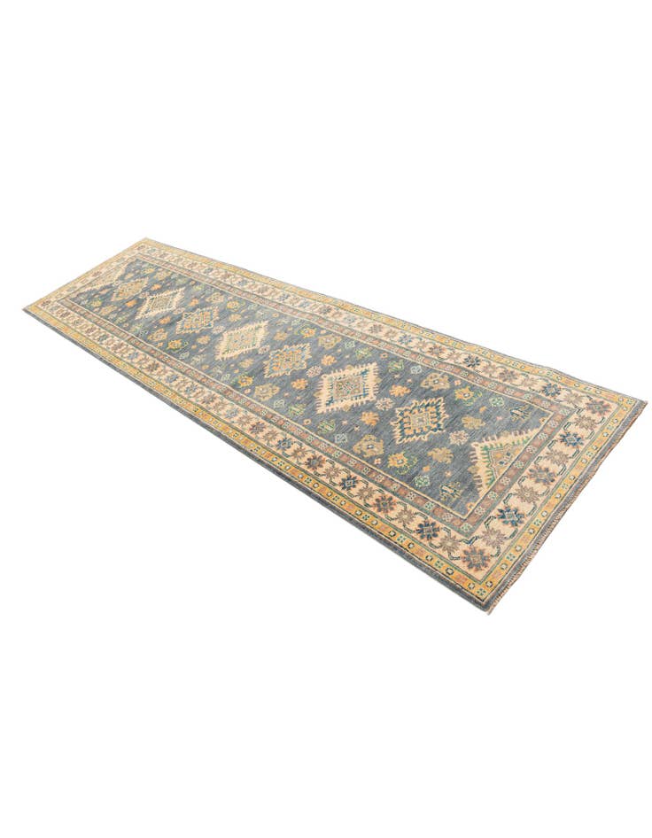 Detail image of 2' 1 x 9' 6 Hand Knotted Kazak Runner Rug