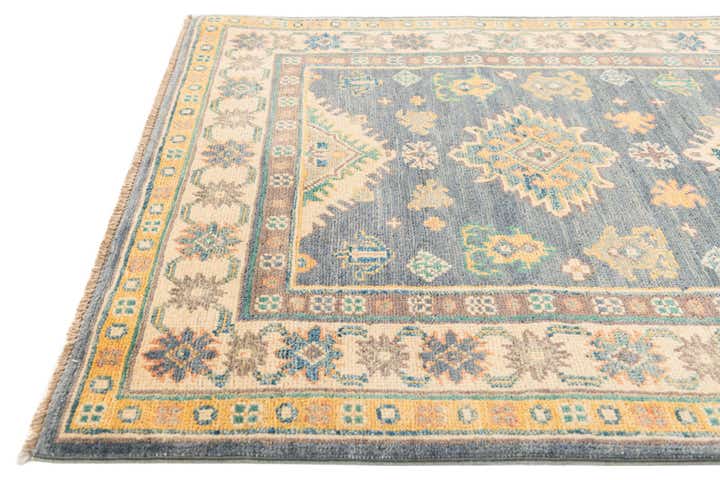 2' 1 x 9' 6 Hand Knotted Kazak Runner Rug