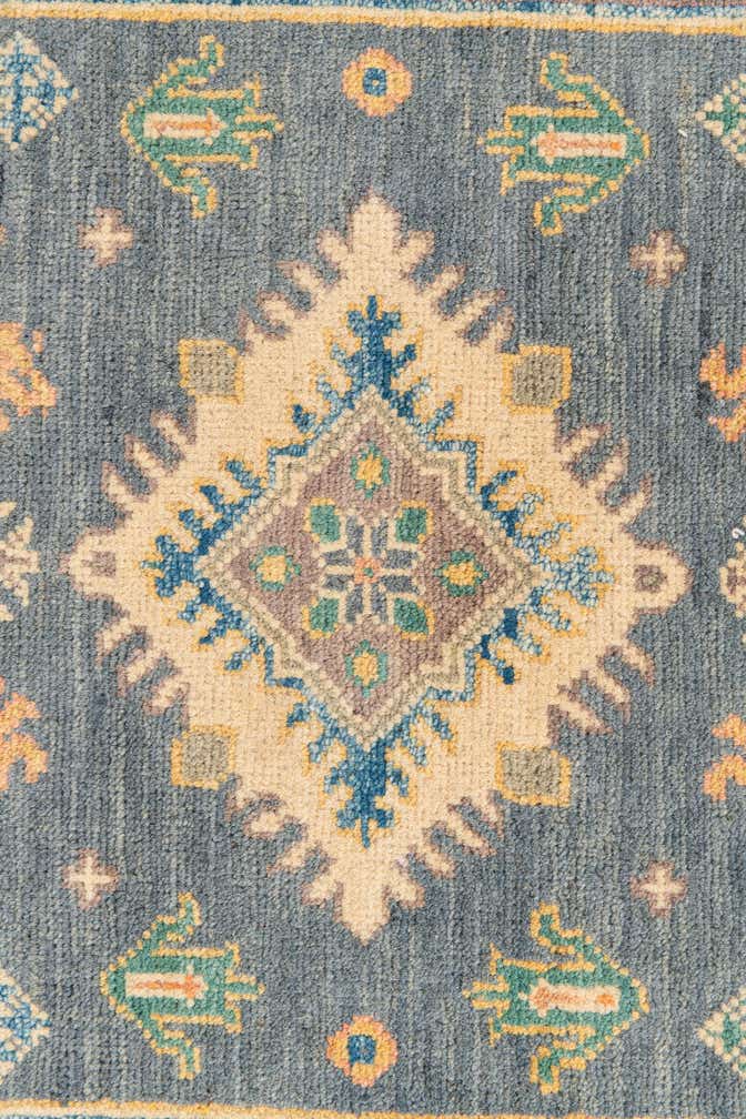 2' 1 x 9' 6 Hand Knotted Kazak Runner Rug