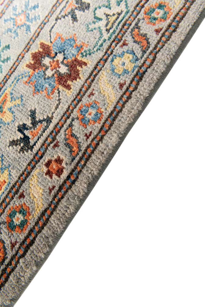2' 9 x 10' Hand Knotted Kazak Runner Rug