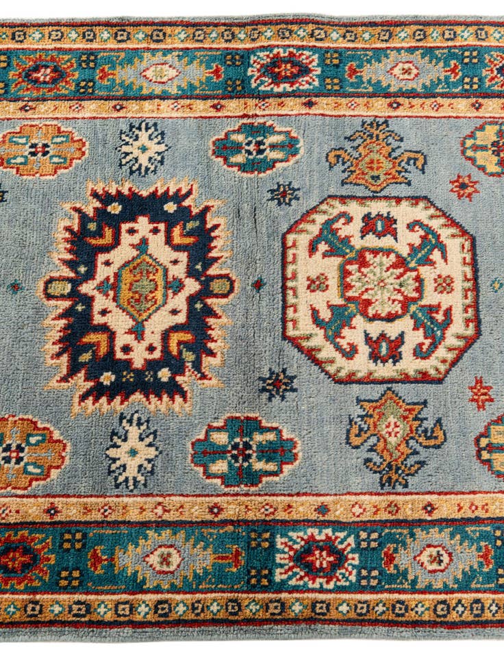 Detail image of 2' 6 x 9' 5  Hand Knotted Kazak Runner Rug
