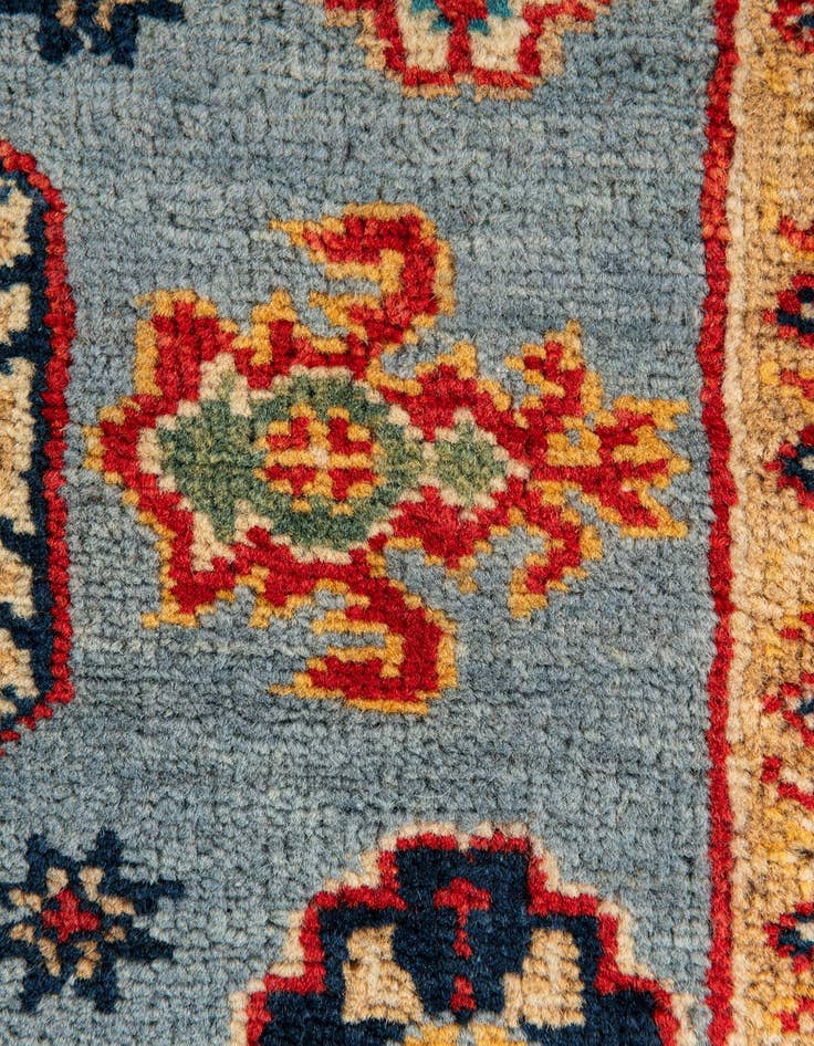Detail image of 2' 6 x 9' 5  Hand Knotted Kazak Runner Rug