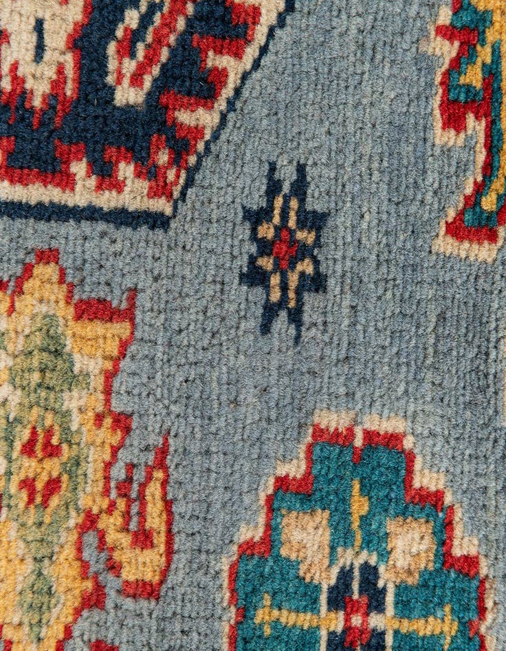 Detail image of 2' 6 x 9' 5  Hand Knotted Kazak Runner Rug