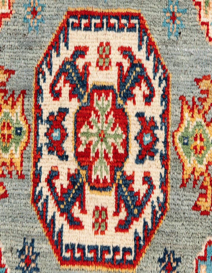 Detail image of 2' 9 x 9' 9  Hand Knotted Kazak Runner Rug
