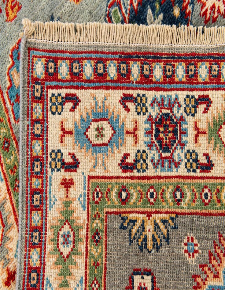 Detail image of 2' 9 x 9' 9  Hand Knotted Kazak Runner Rug