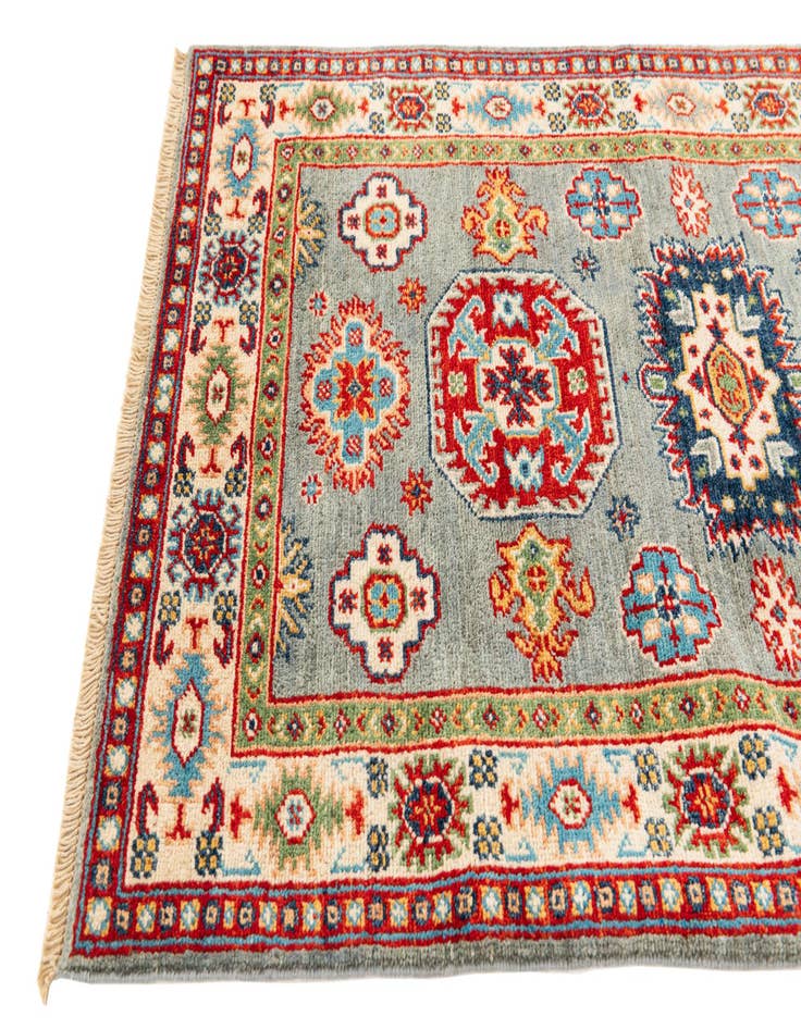 Detail image of 2' 9 x 9' 9  Hand Knotted Kazak Runner Rug