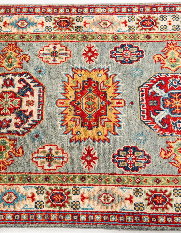 Detail image of 2' 9 x 9' 9  Hand Knotted Kazak Runner Rug