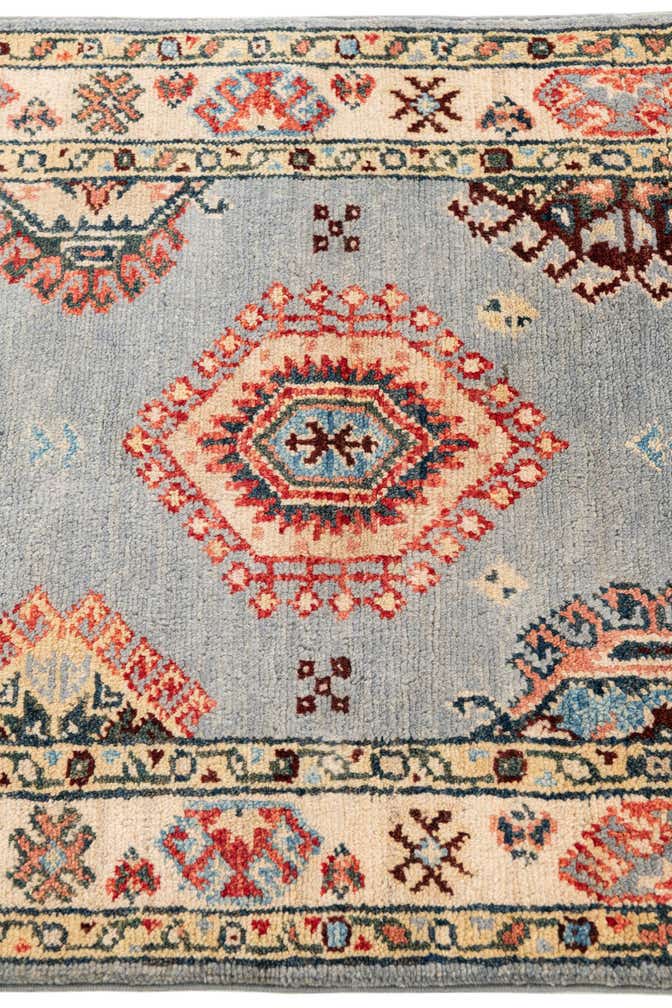 2' x 5' 8 Hand Knotted Kazak Runner Rug