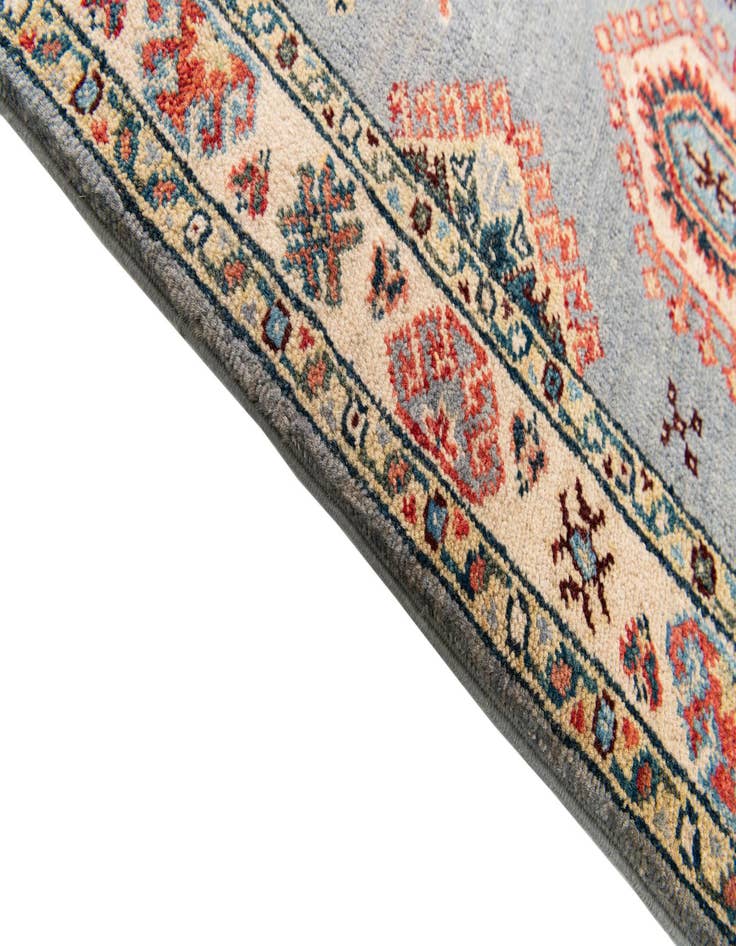 Detail image of 2' x 5' 8  Hand Knotted Kazak Runner Rug