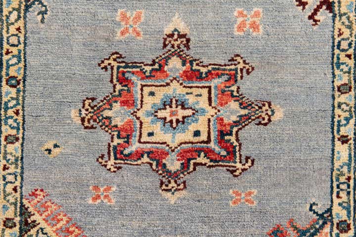 2' x 5' 8 Hand Knotted Kazak Runner Rug