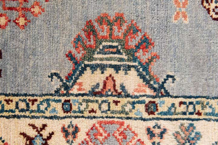 2' x 5' 8 Hand Knotted Kazak Runner Rug