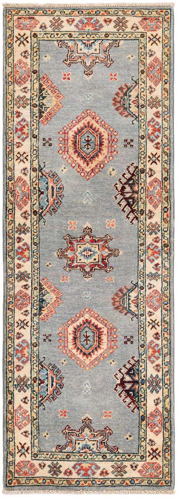 2' x 5' 8 Hand Knotted Kazak Runner Rug