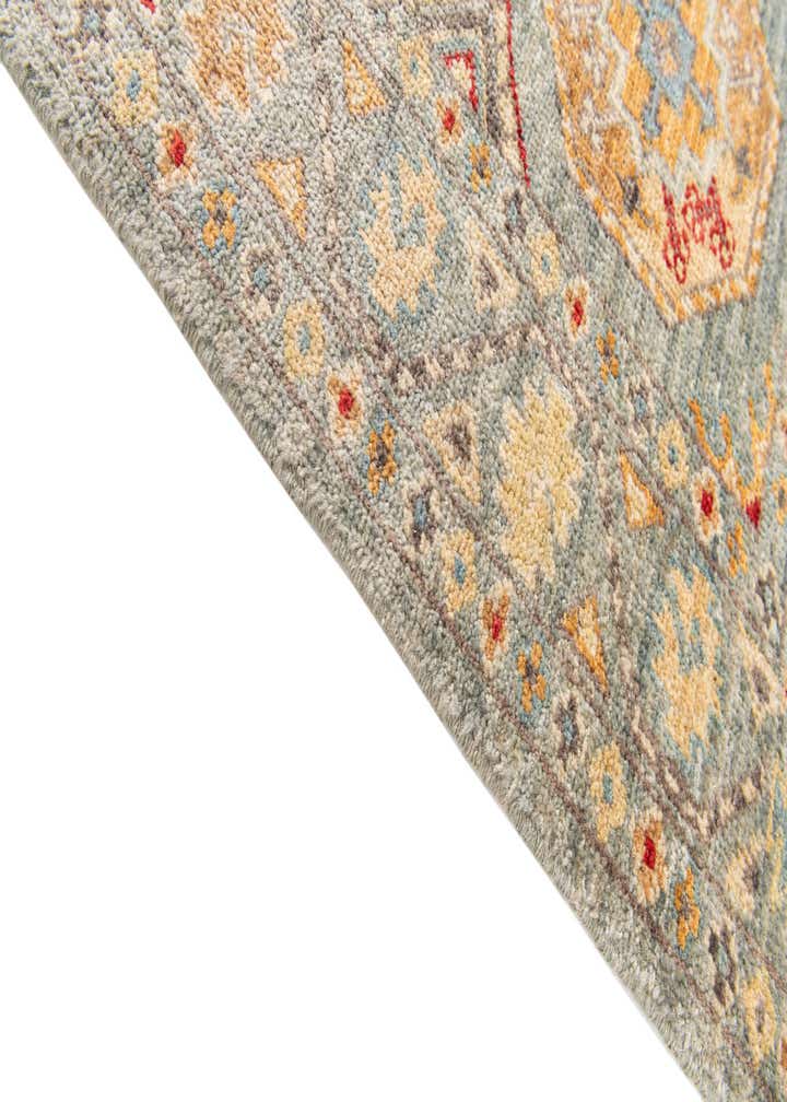 2' x 4' 10 Hand Knotted Kazak Runner Rug