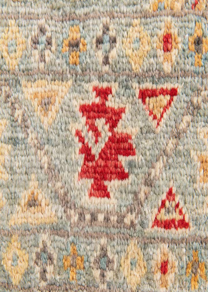 2' x 4' 10 Hand Knotted Kazak Runner Rug