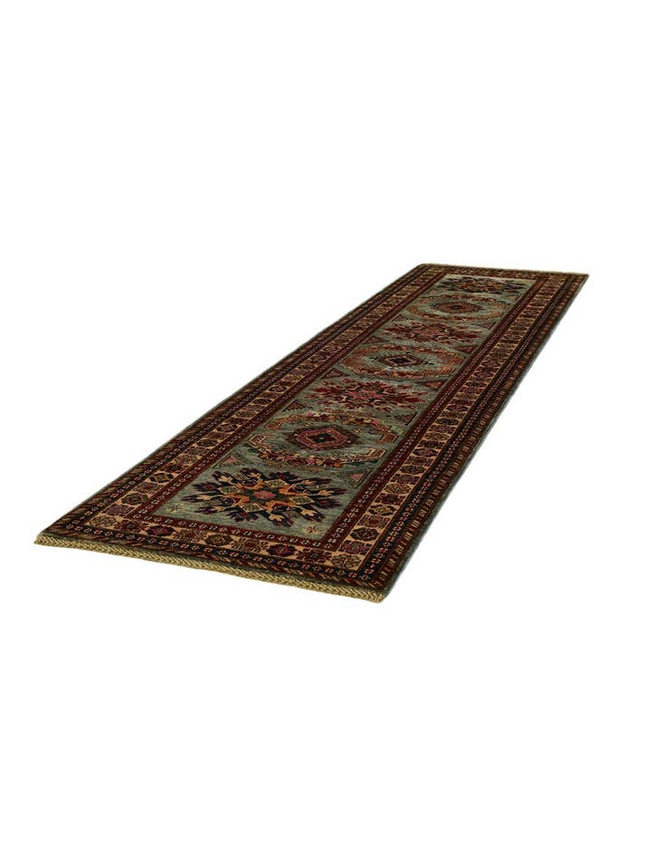 Detail image of 2' 7 x 9' 8 Hand Knotted Kazak Runner Rug