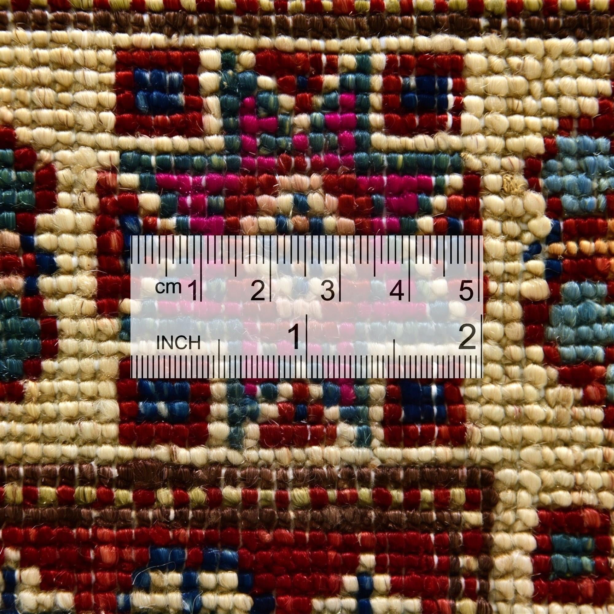 2' 7 x 9' 8 Hand Knotted Kazak Runner Rug