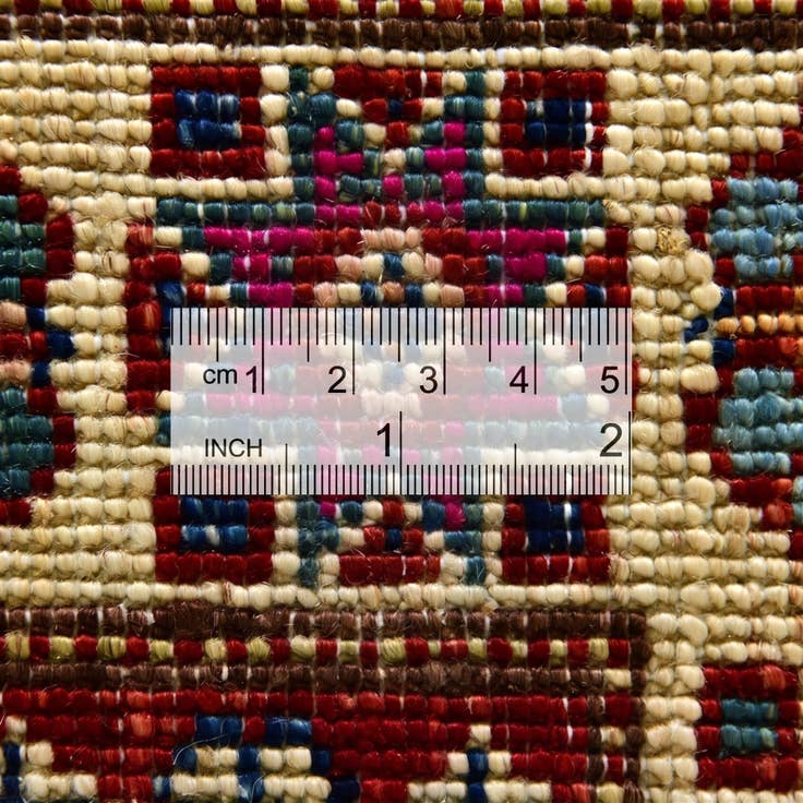 Detail image of 2' 7 x 9' 8 Hand Knotted Kazak Runner Rug