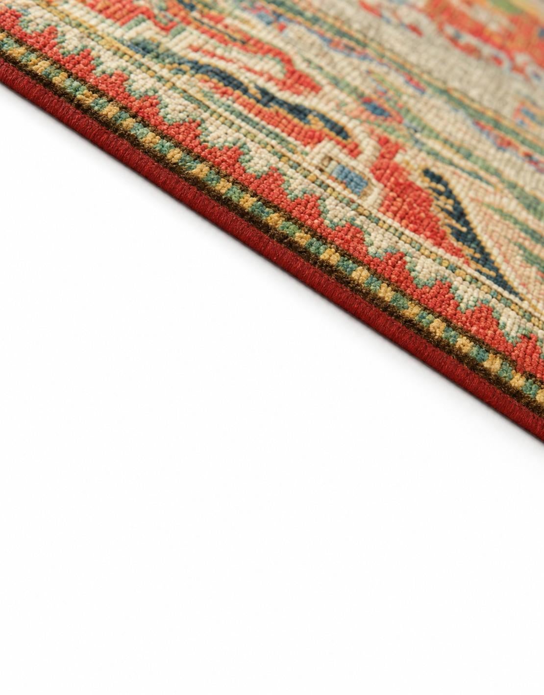 2' 6 x 10' 11 Hand Knotted Kazak Runner Rug