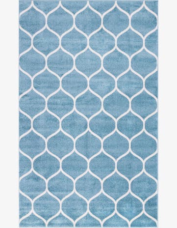 3' x 6' Lattice Frieze Runner Rug