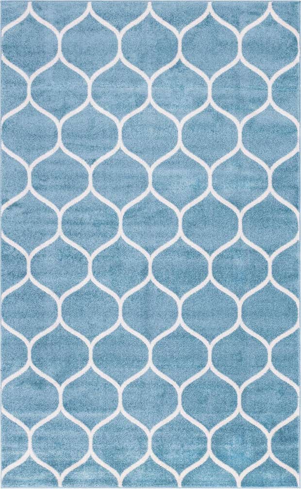 3' x 6' Lattice Frieze Runner Rug