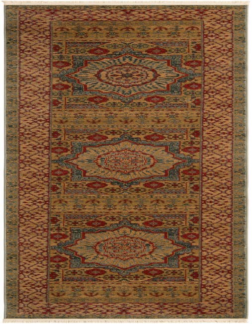 Detail image of 2' 7 x 10' Mamluk Runner Rug