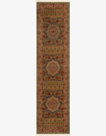 2' 7 x 10' Mamluk Runner Rug