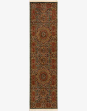 2' 7 x 10' Mamluk Runner Rug