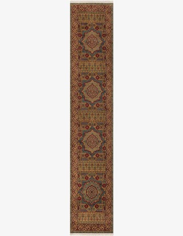 2' 7 x 13' Mamluk Runner Rug