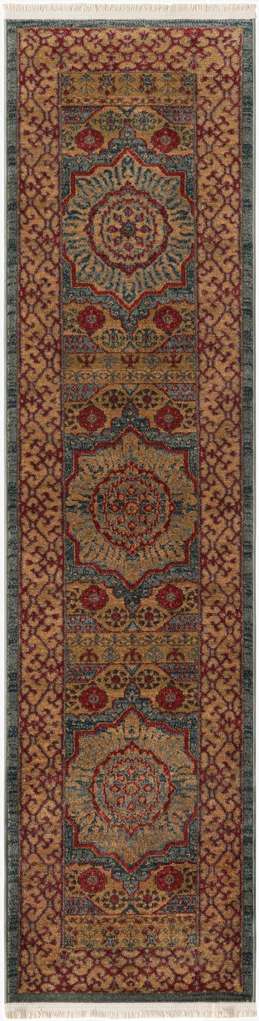 2' x 8' Mamluk Runner Rug