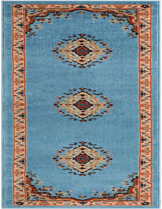 2' x 8' 2 Mashad Design Runner Rug