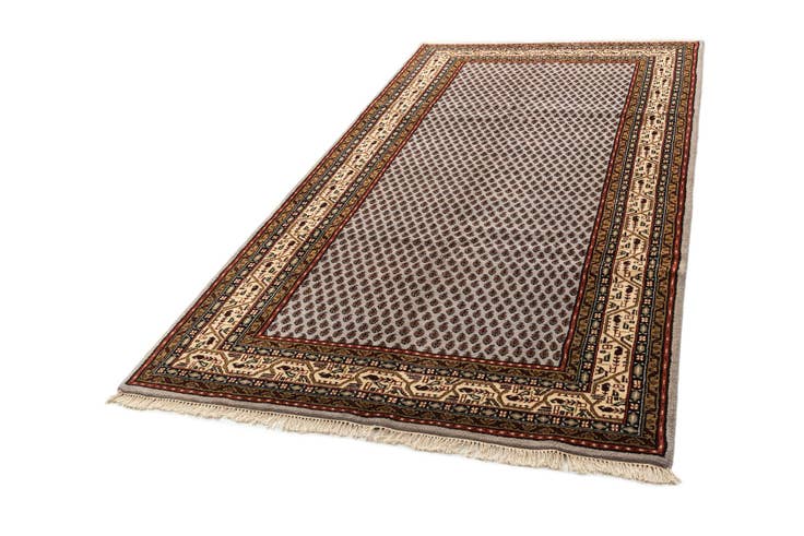 Detail image of 5' 4 x 10' 2 Hand Knotted Mir Wool Runner Rug