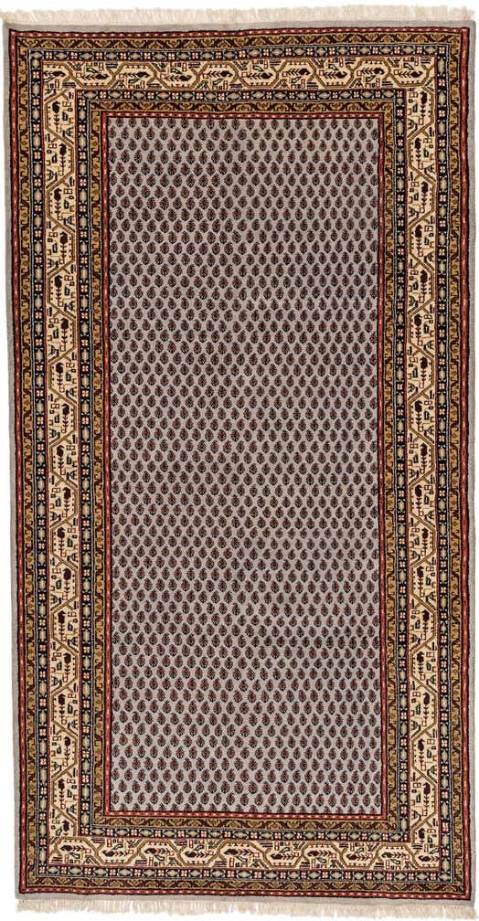 5' 4 x 10' 2 Hand Knotted Mir Wool Runner Rug