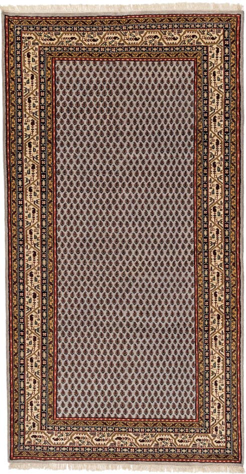 Detail image of 5' 4 x 10' 2 Hand Knotted Mir Wool Runner Rug