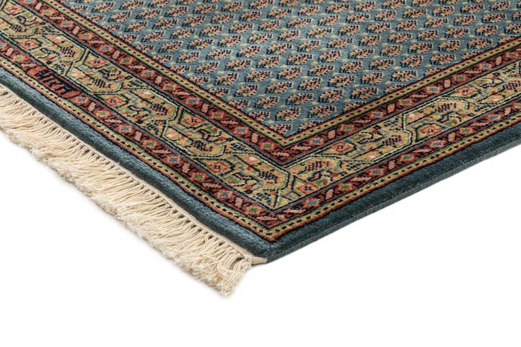 Detail image of 3' x 10' 9 Hand Knotted Mir Wool Runner Rug