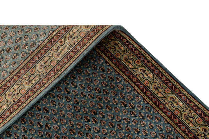 3' x 10' 9 Hand Knotted Mir Wool Runner Rug