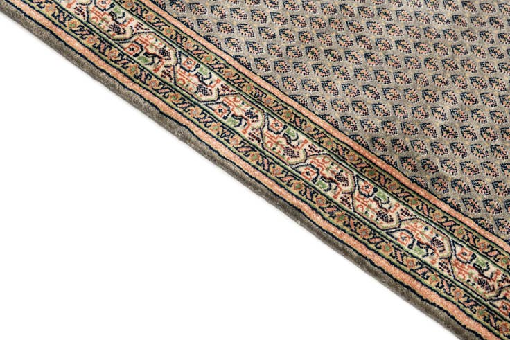 Detail image of 2' 9 x 10' 6 Hand Knotted Mir Wool Runner Rug