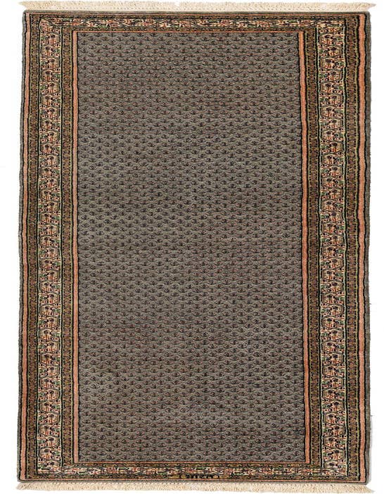 Detail image of 2' 9 x 10' 6 Hand Knotted Mir Wool Runner Rug
