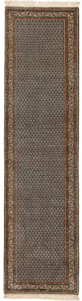 2' 9 x 10' 6 Hand Knotted Mir Wool Runner Rug