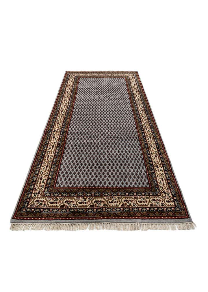 5' 4 x 10' 2 Hand Knotted Mir Wool Runner Rug